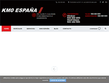 Tablet Screenshot of km0espana.com